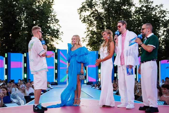 Музыкальный продюсер Яна Рудковская на VK Fest -2024 в московских "Лужниках"