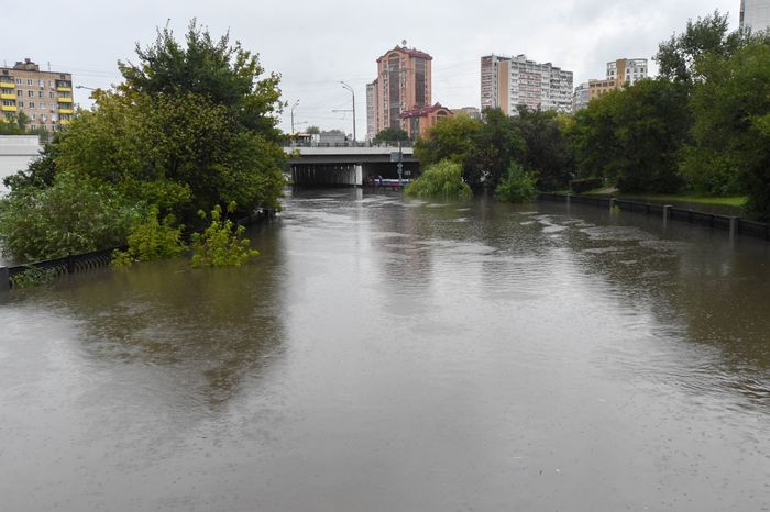 Затопление в Москве