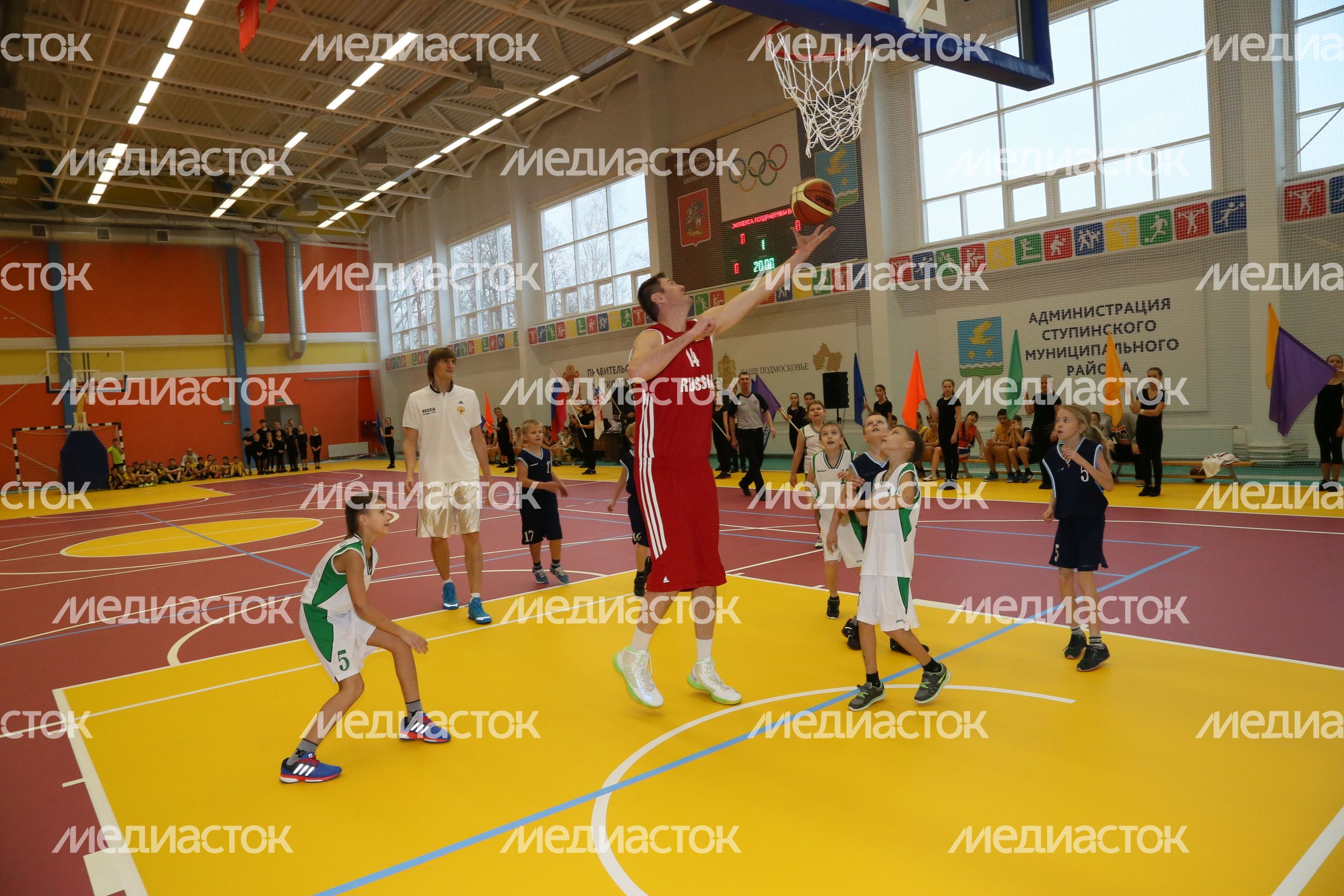 Открытие физкультурно-оздоровительного комплекса «ОКА» в Ступино