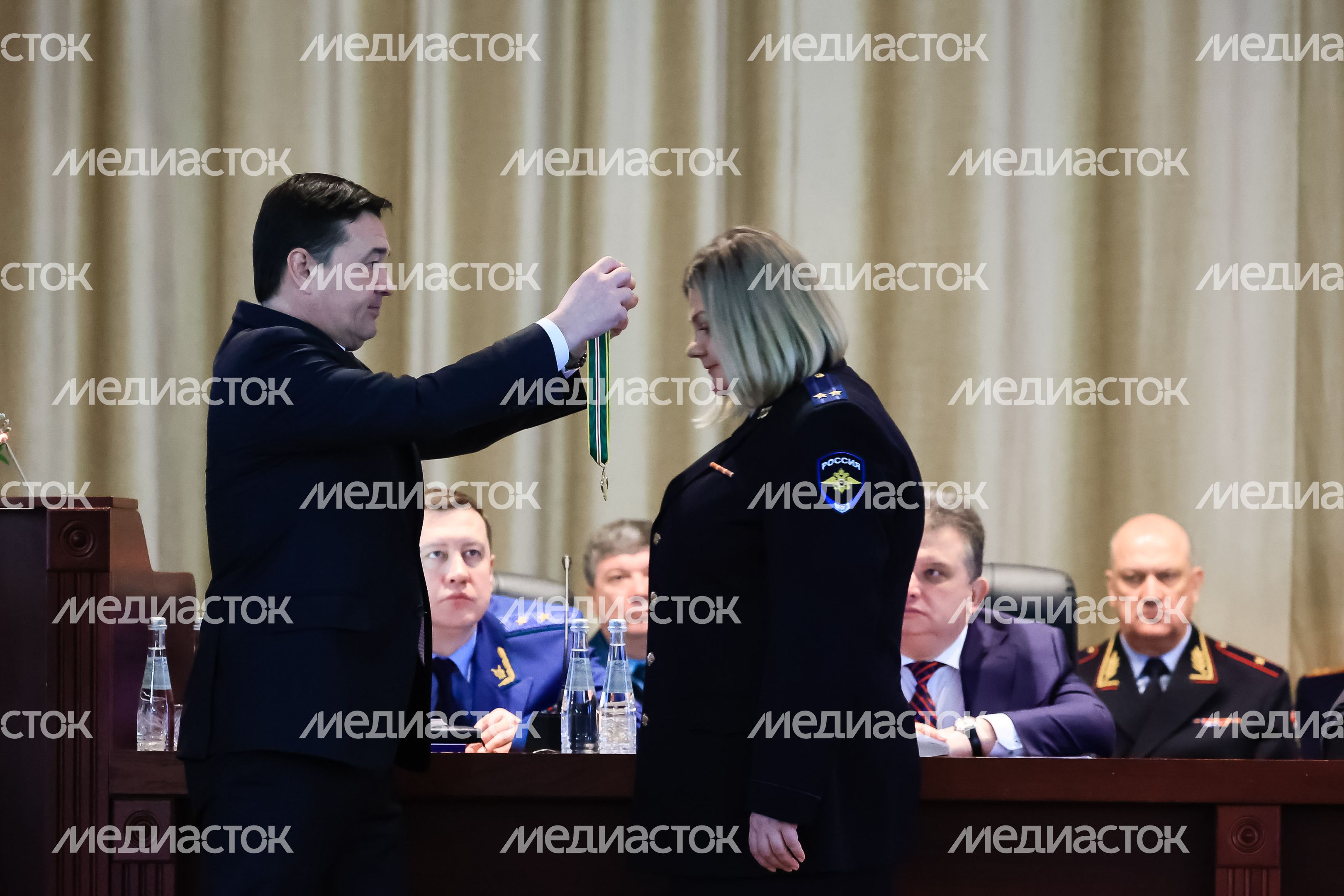 Посещение губернатором Коллегии МВД РФ по Московской области