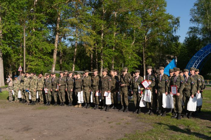 Военно-техническая игра "Арт-дуэль-2024" на аэродроме Волосово