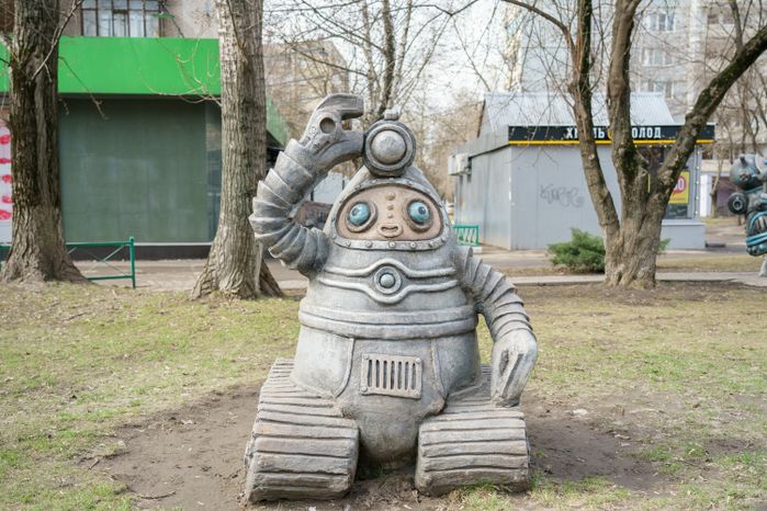 Арт-объект «НЛО» в Люберцах