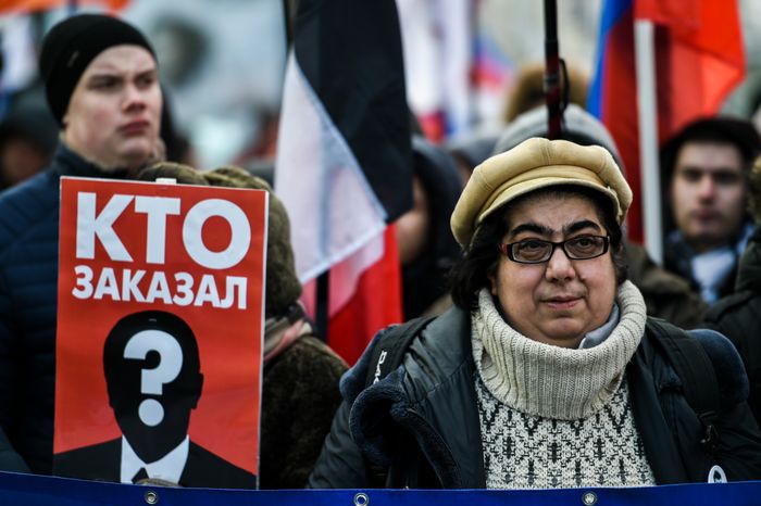 Марш памяти Бориса Немцова в Москве