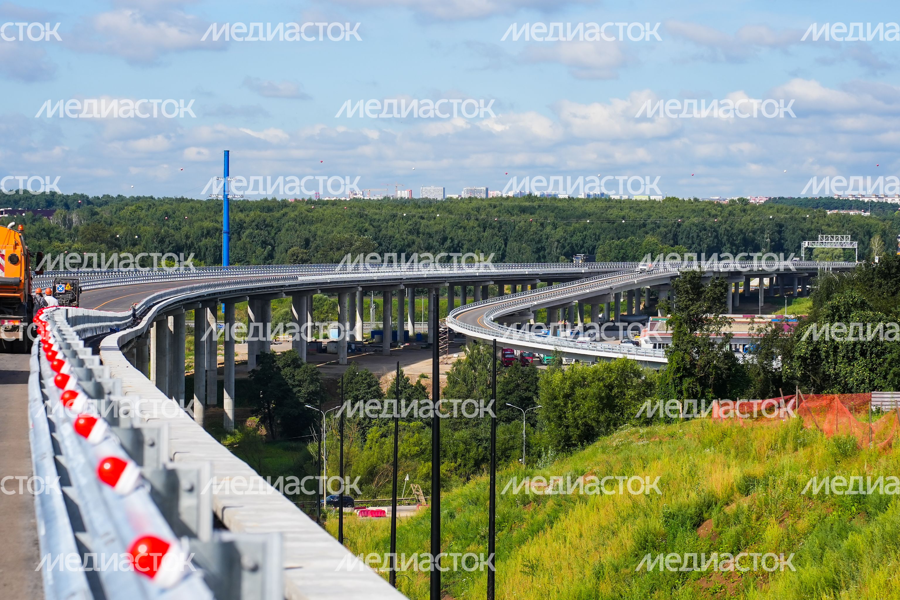 Открытие предпоследнего участка Южно-Лыткаринской автодороги