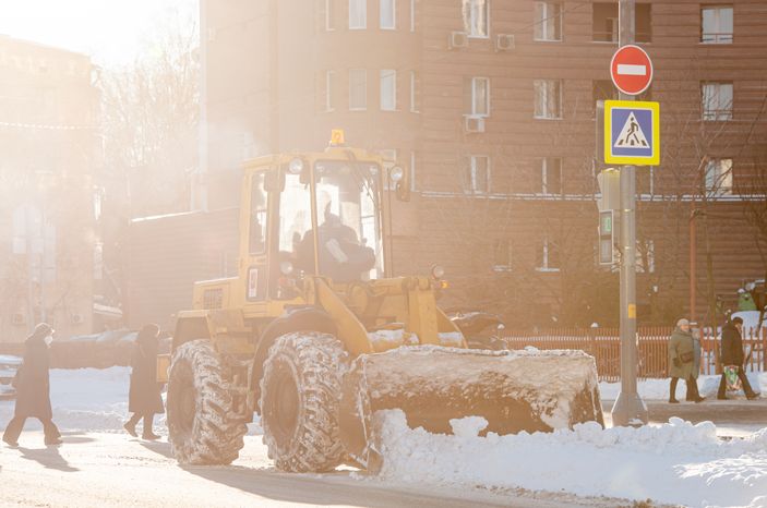 Зима в Москве