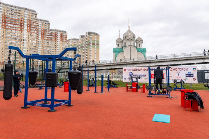 Новый спортивно-оздоровительный комплекс в Павшинской пойме Красногорска