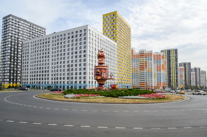 Скульптура «Самовар» в Мытищах