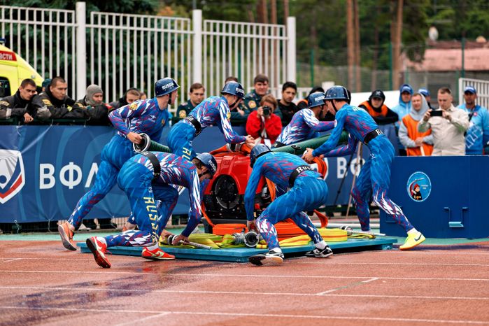 Юношеская сборная России завоевала серебро в общем зачете на XI Чемпионате мира по пожарно-спасательному спорту