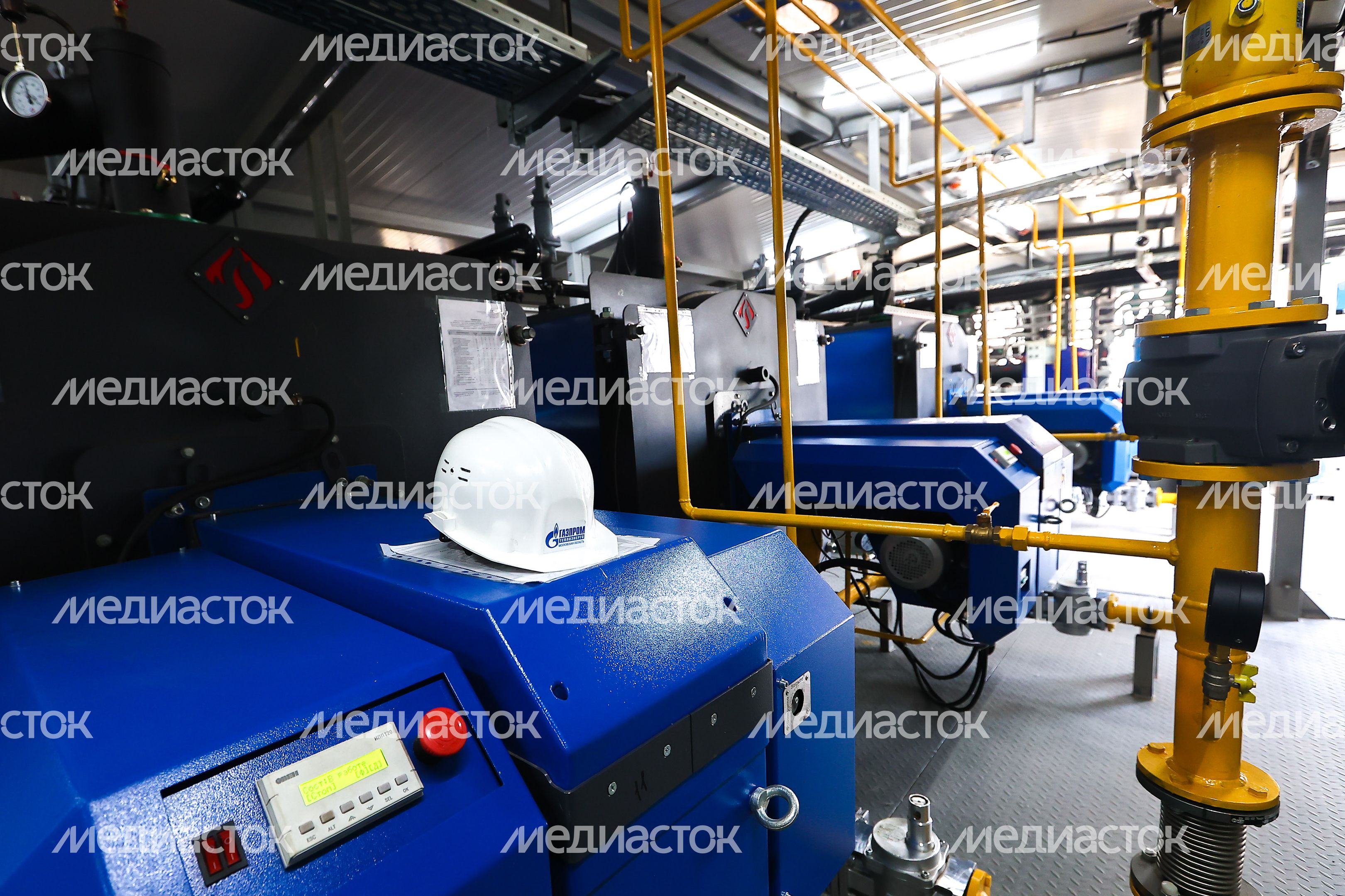 Проверка работы котельной в Серпухове Губернатором Подмосковья