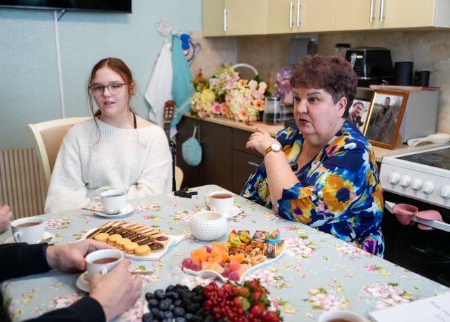 Семья кавалера Ордена Мужества Олега Шорикова из Лобни