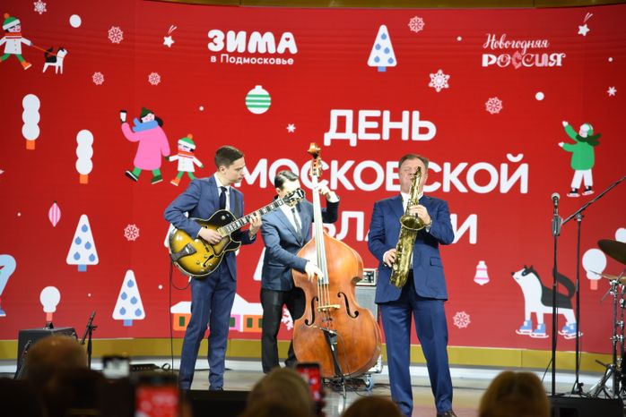 Игорь Бутман на выставке «Россия»