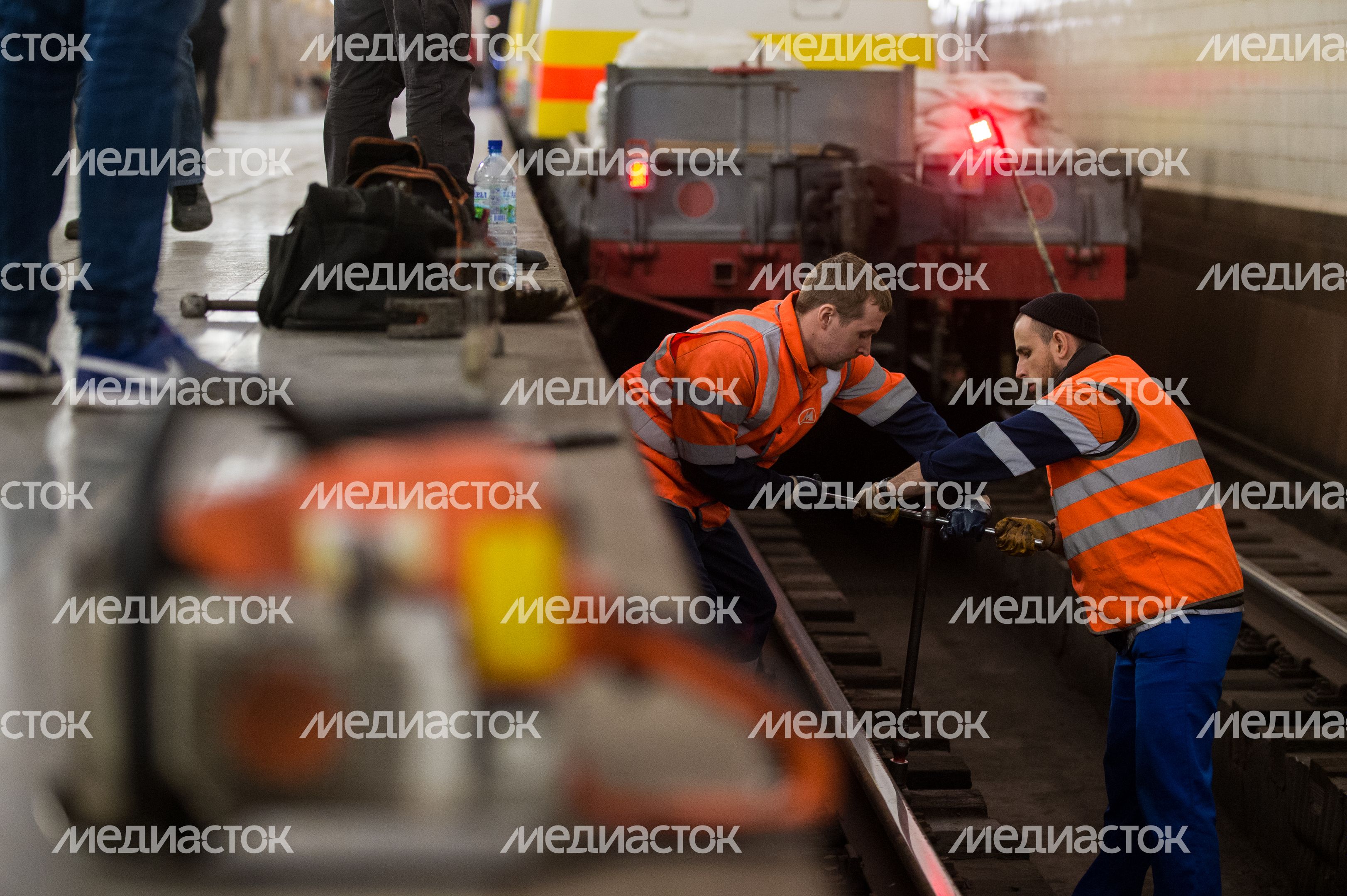 Диагностический поезд «Синергия 2» в Московском метрополитене Диагностический поезд «Синергия 2» в Московском метрополитене