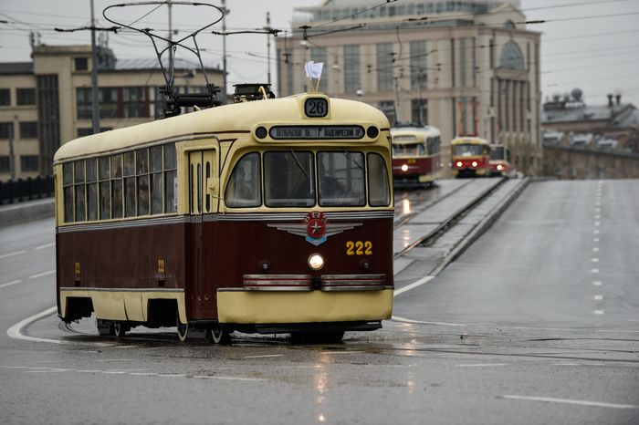 Праздник трамвая в Москве