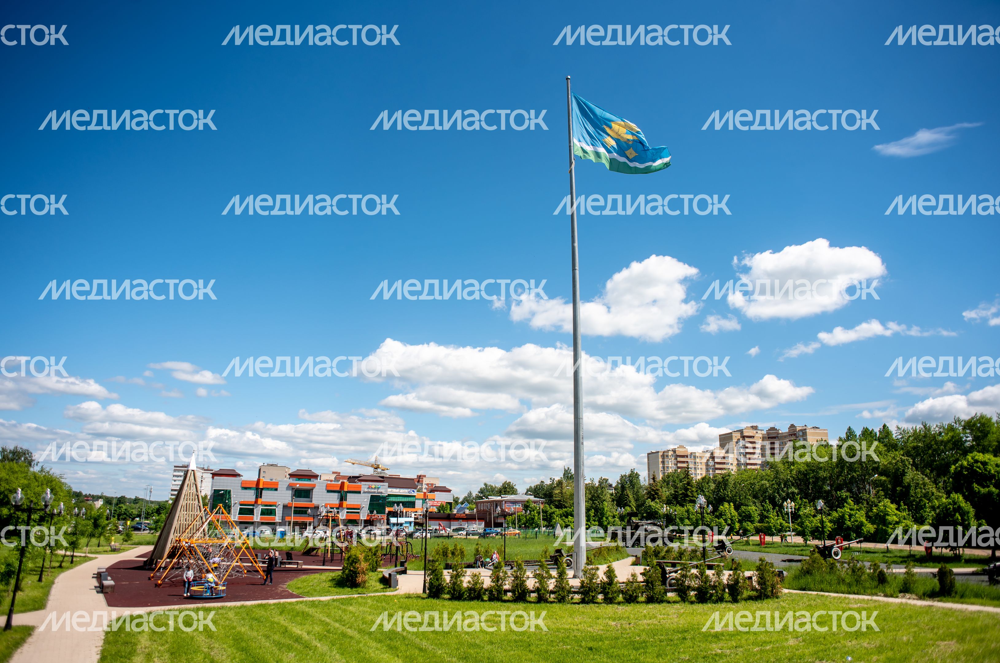 Летние виды города Ступино