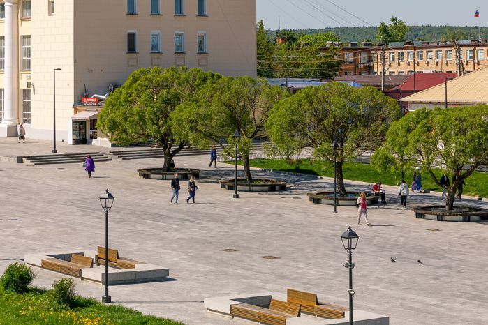 Советская площадь в Дмитрове