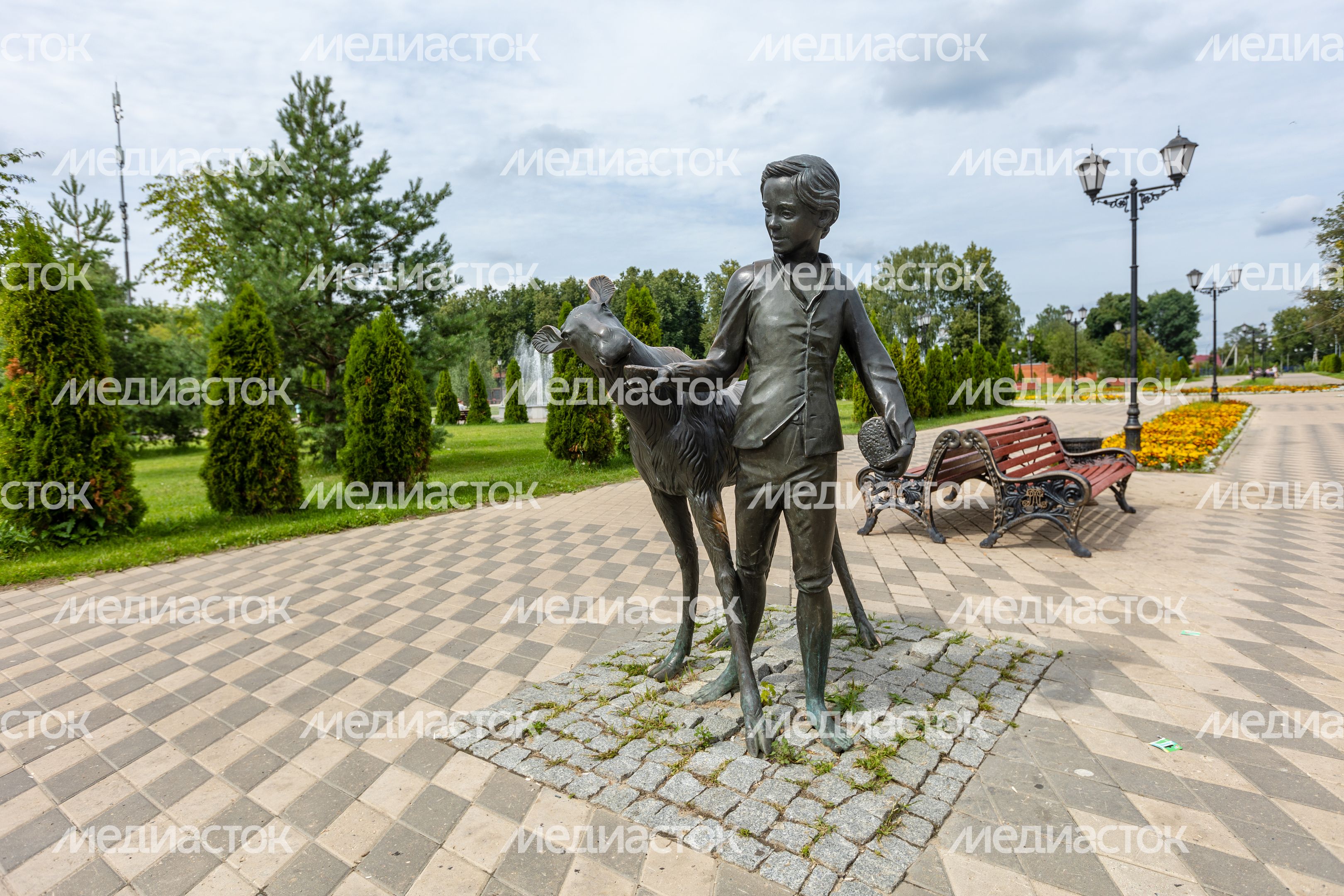 Лосино-Петровский. Никольский парк Лосино-Петровский. Никольский парк