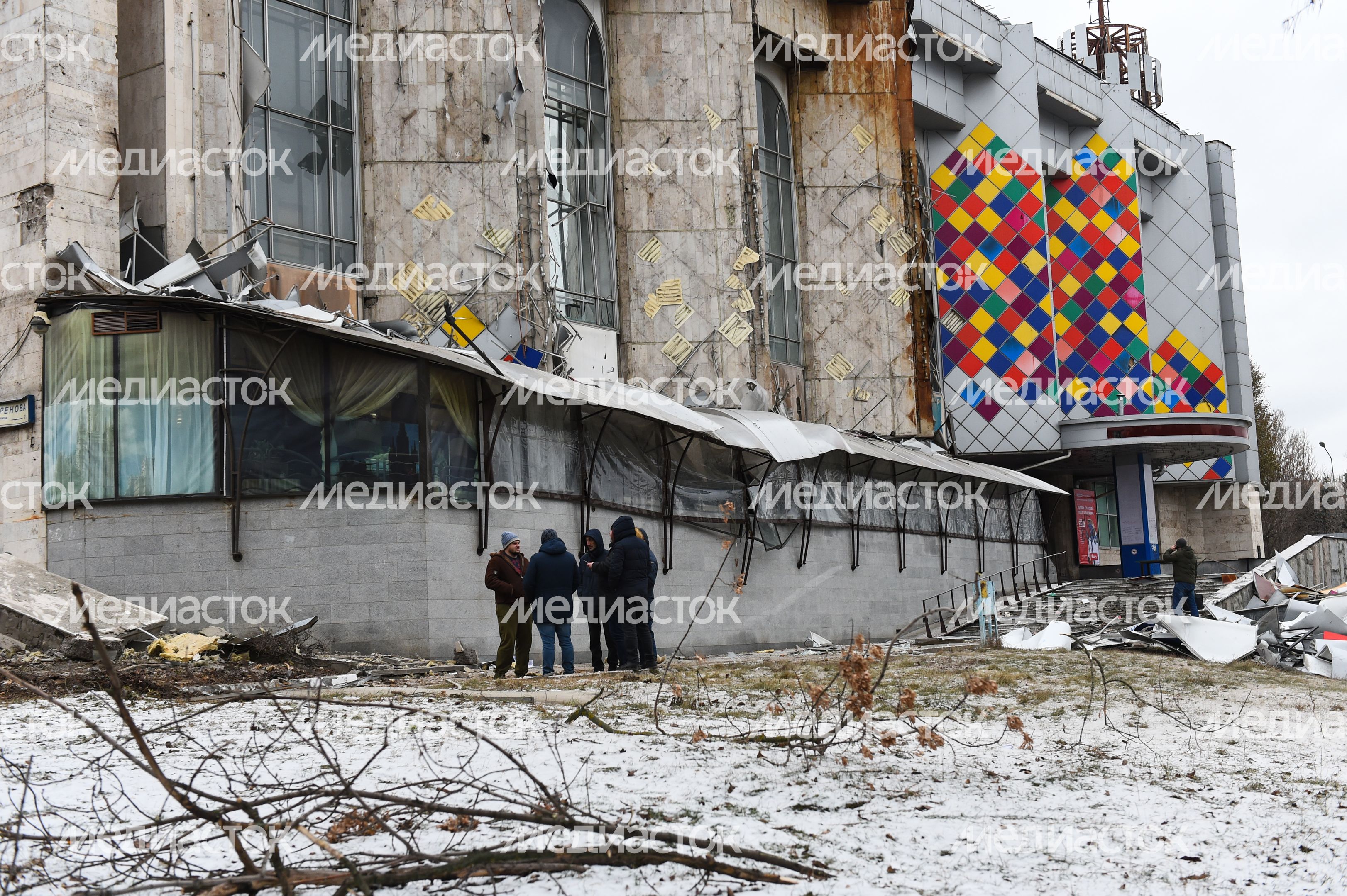 Снос кинотеатра «Соловей» в Москве
