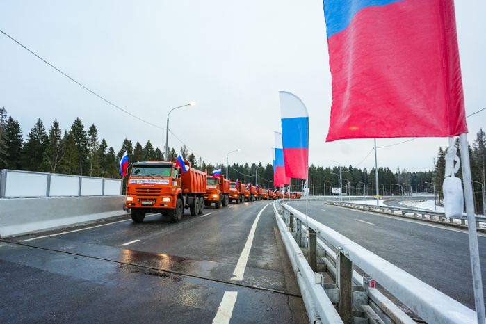 В Одинцовском округе открыли движение по обходу деревни Малые Вязёмы
