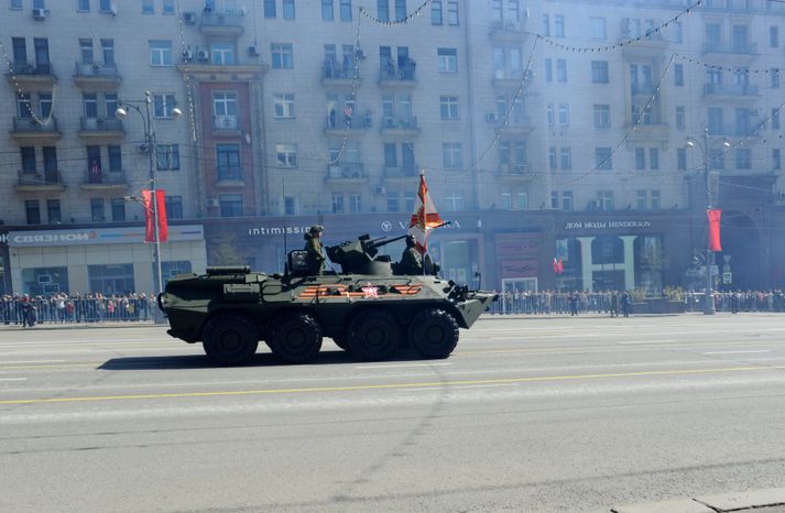 Генеральная репетиция парада Победы на Красной площади
