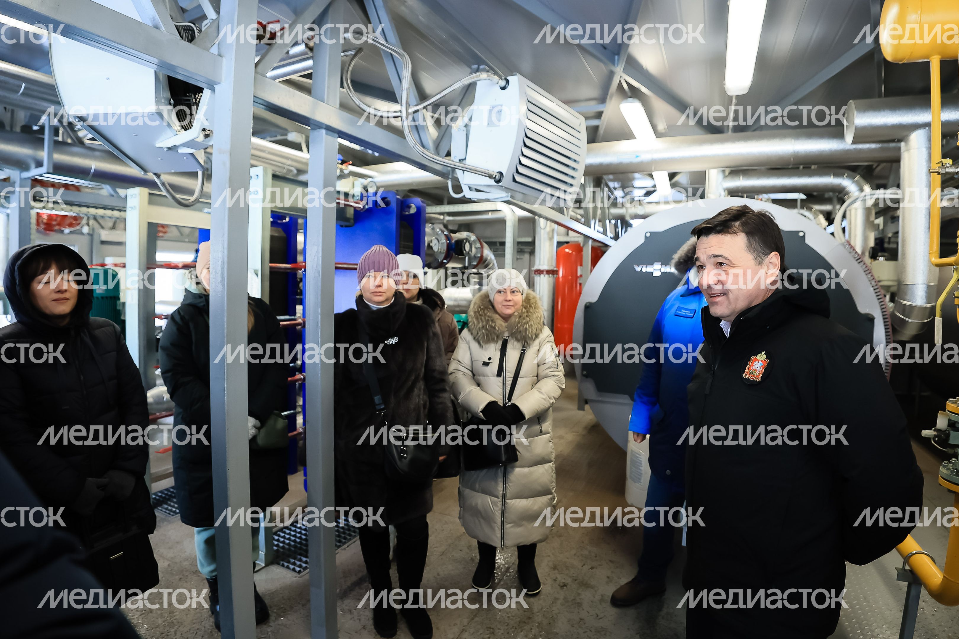 Посещение губернатором котельной в Ликине-Дулеве