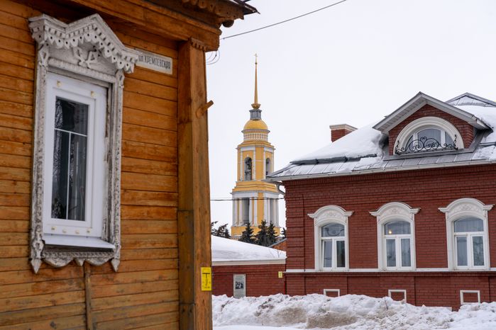 Улицы зимней Коломны