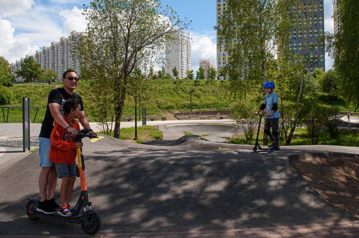 Летние виды Парка Экоберег