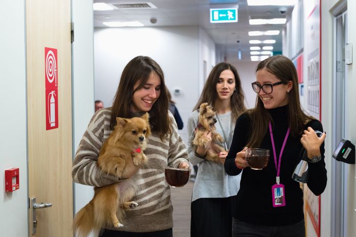 Pet‑friendly офис Purina
