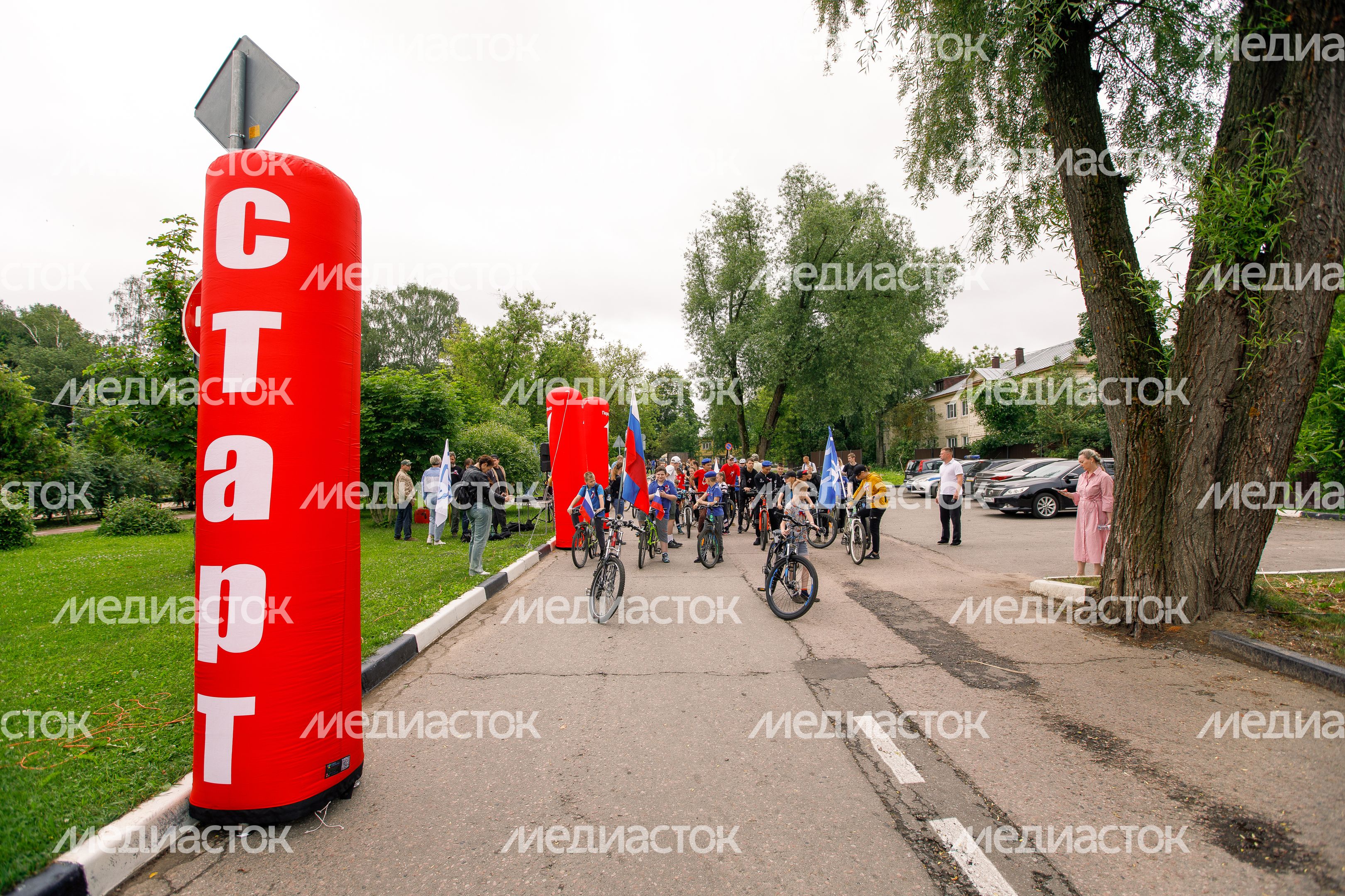 Более 100 участников собрал Солнечный велопарад в Солнечногорске