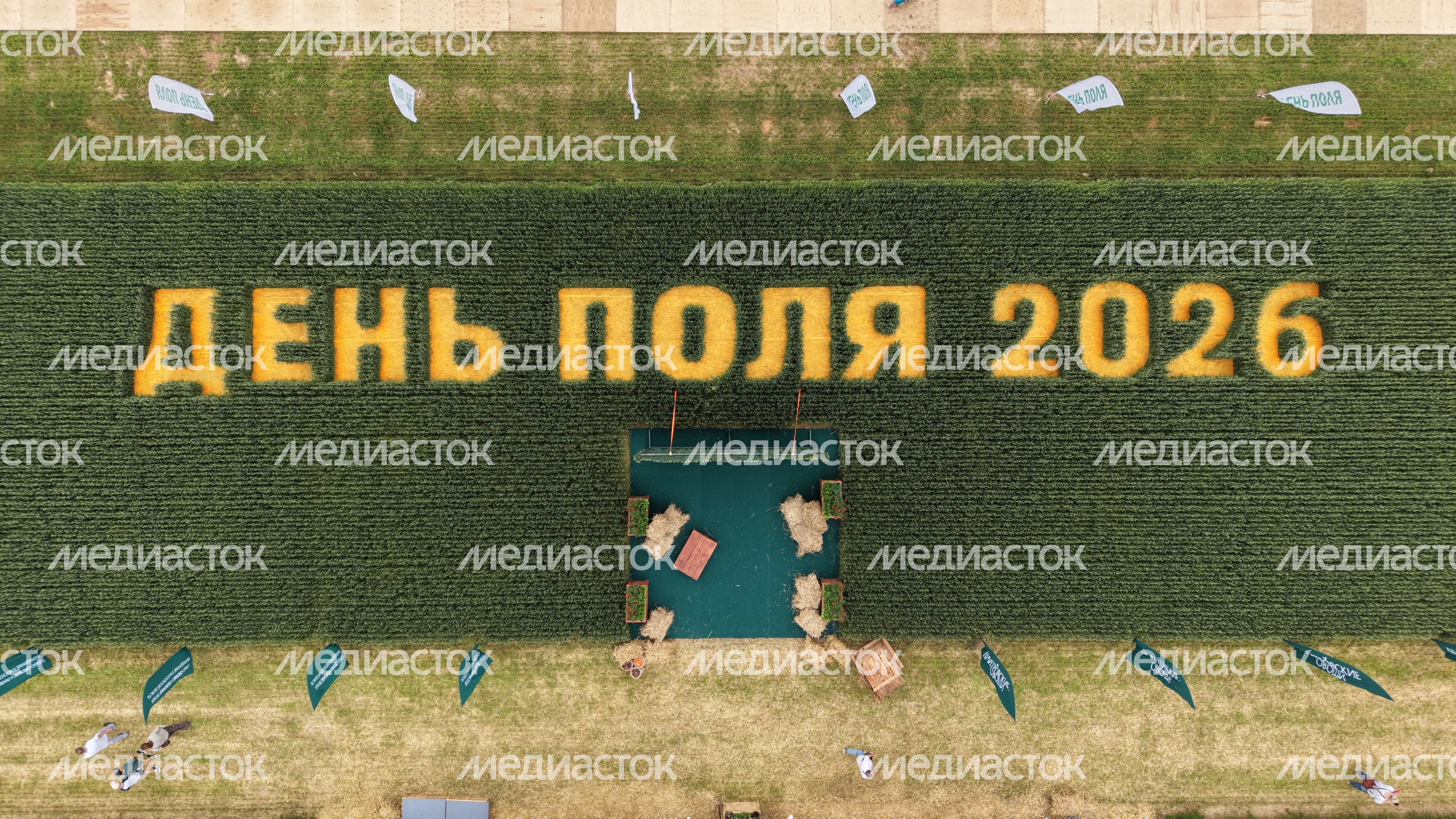 Агропромышленная выставка "День поля Московской области" в Дмитровском округе
