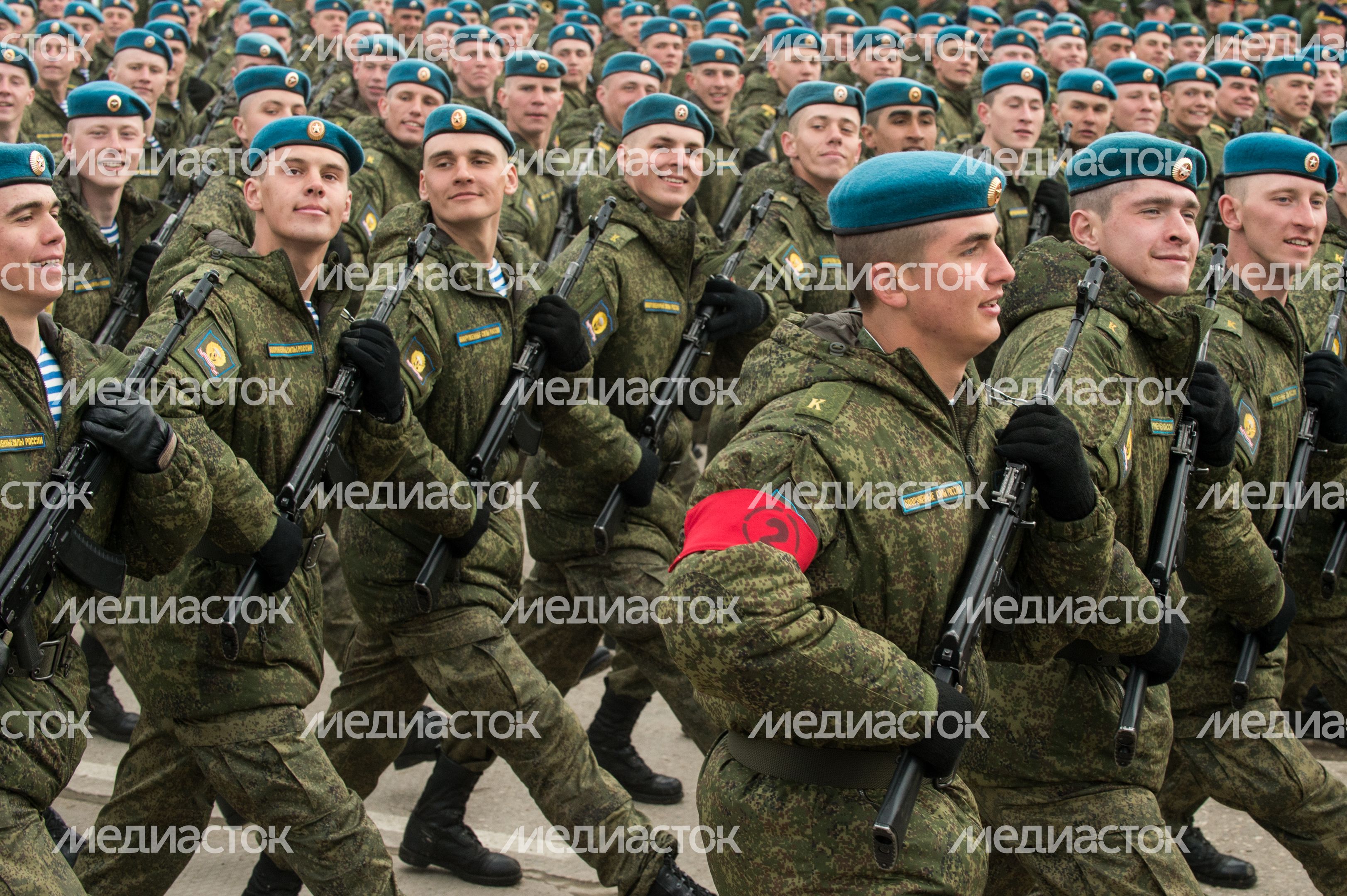 Репетиция Парада Победы в Алабино