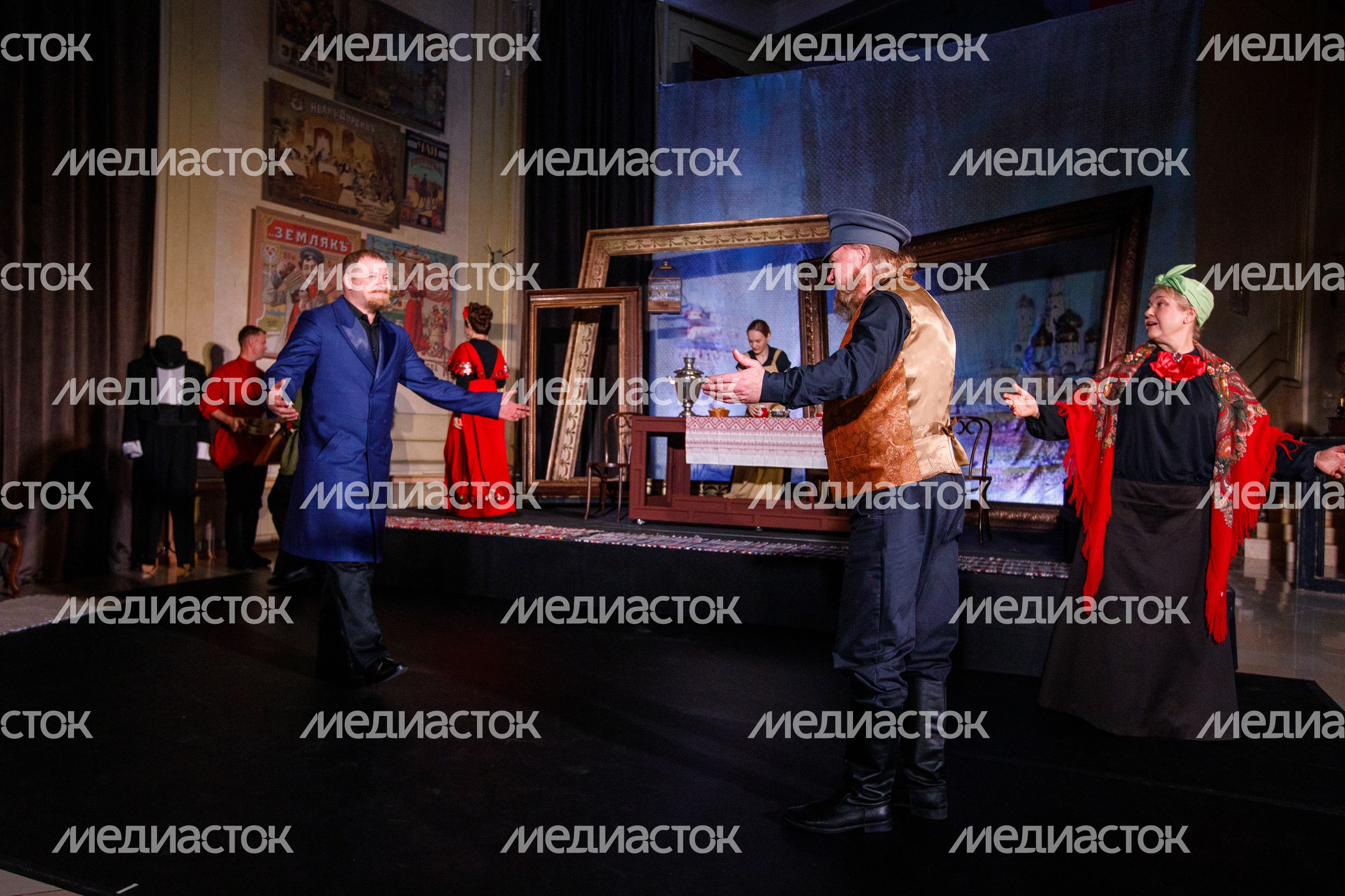 Москва. МГТ «Семейная картина»