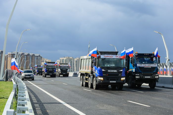 Открытие автомагистрали М-12 «Восток» с участием Губернатора Подмосковья