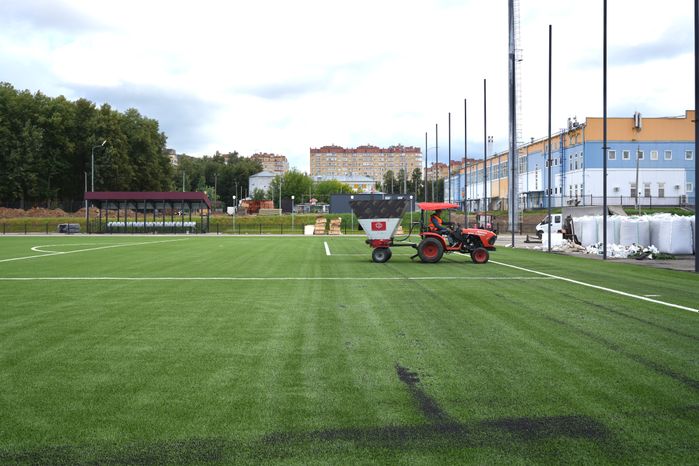 Реконструкция стадиона "Мещера" в Егорьевске