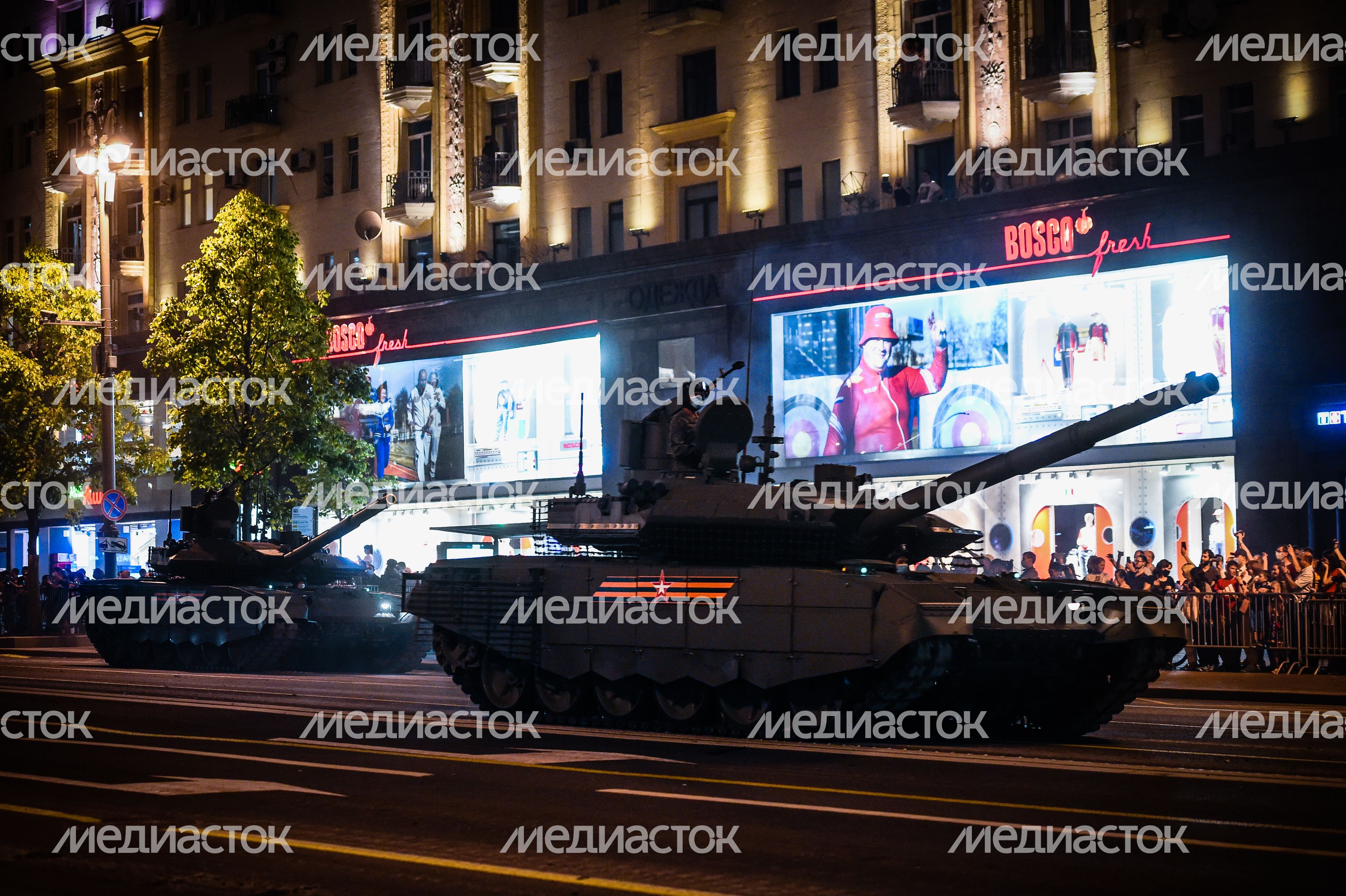 Вторая репетиция парада Победы в Москве