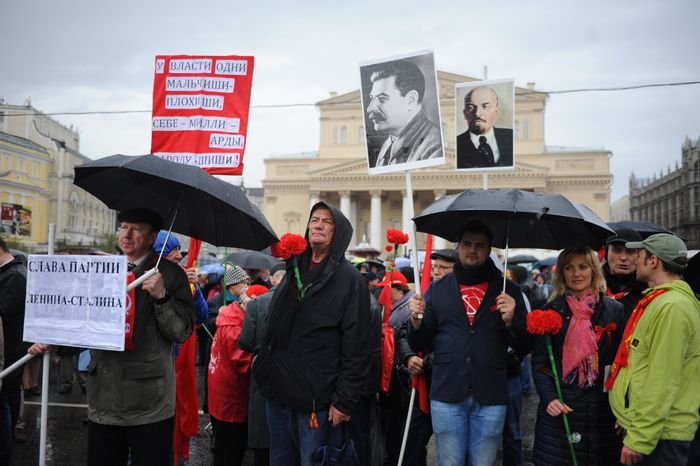 Первомайская демонстрация в Москве
