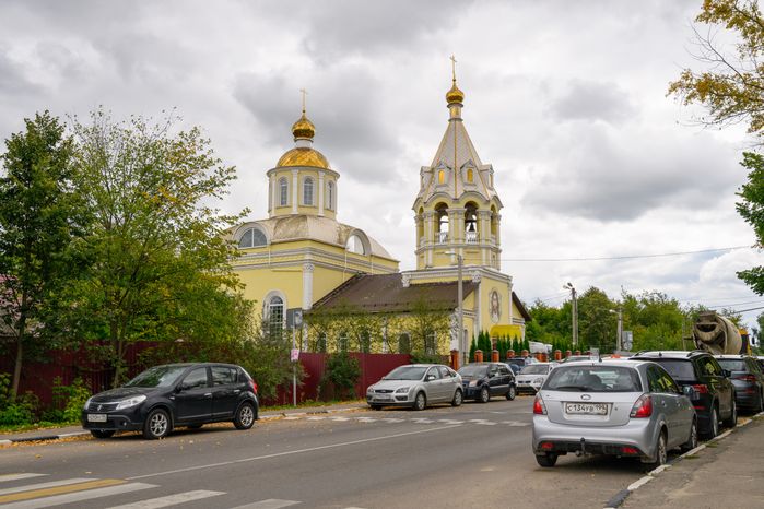Церковь Рождества Христова в Барыбино округа Домодедово