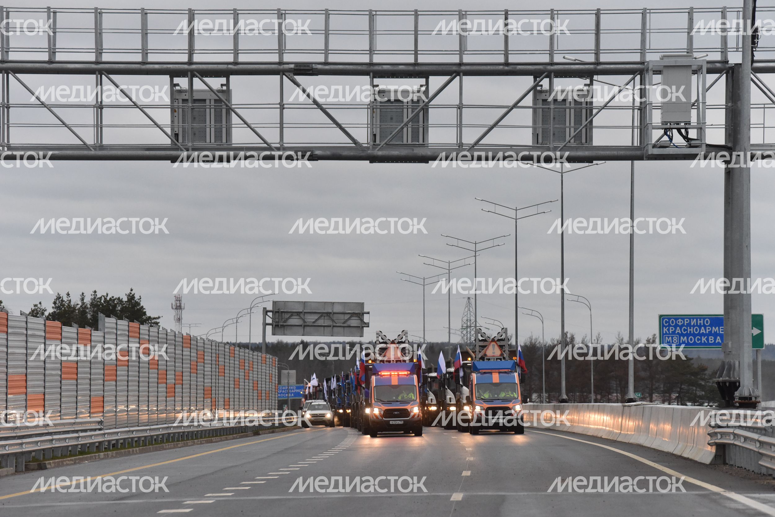 Открытие пускового комплекса № 3 Центральной кольцевой автомобильной дороги Открытие пускового комплекса № 3 Центральной кольцевой автомобильной дороги