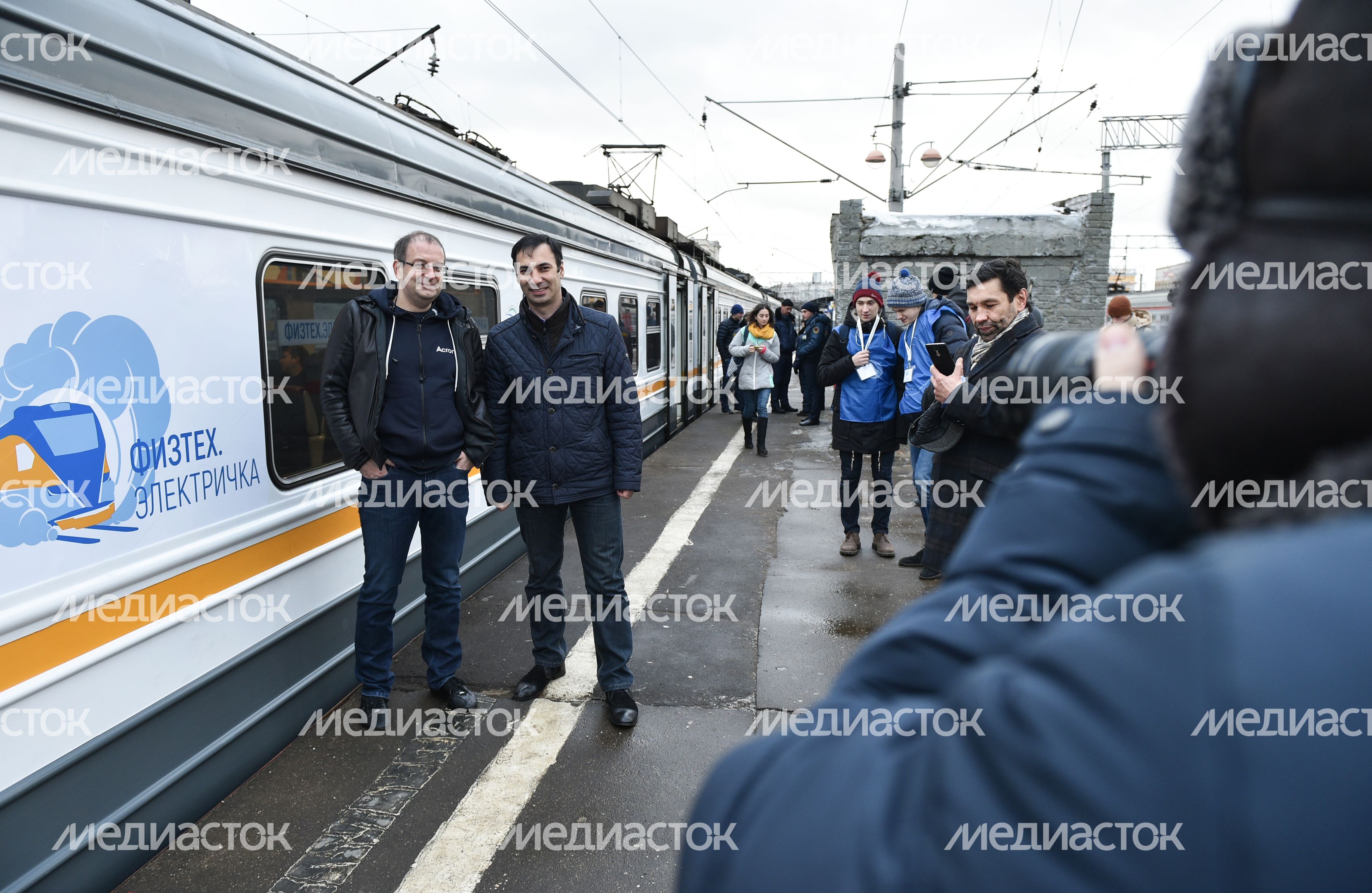Запуск Физтех.Электрички на Савеловском вокзале