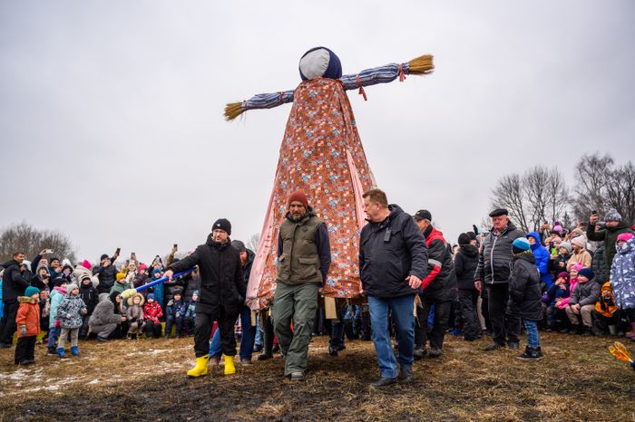 Празднование Масленицы в Муранове