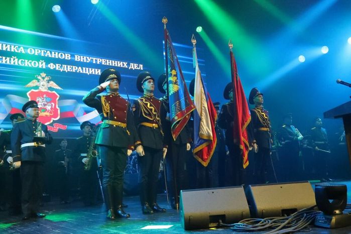 Торжественное мероприятие ко Дню сотрудника ОВД