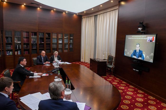 Заседание президиума Совета при Президенте Российской Федерации по стратегическому развитию и национальным проектам
