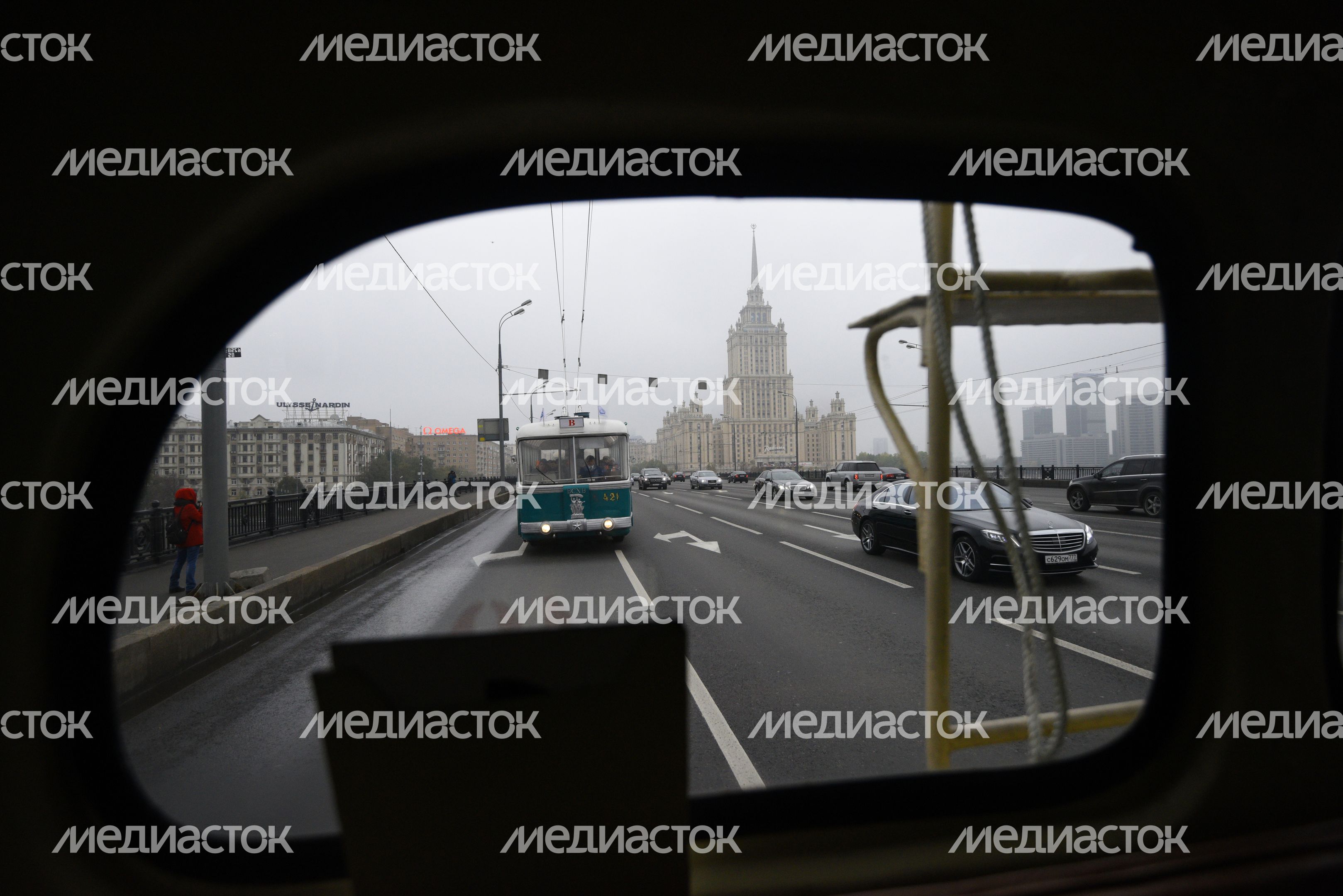 Праздник московского троллейбуса в Москве