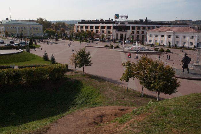 Советская площадь в Дмитрове
