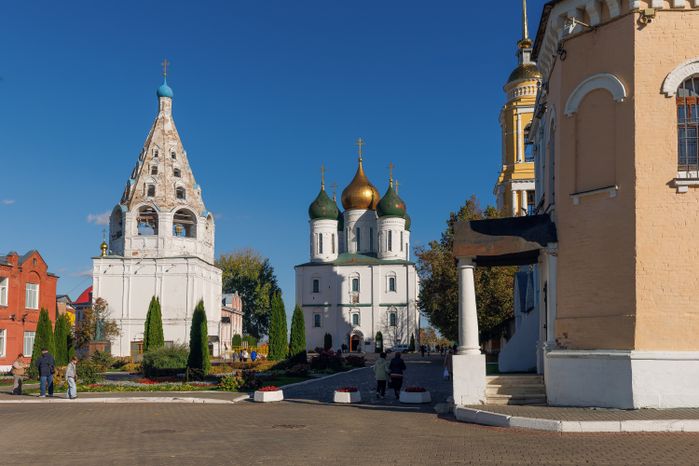 Виды Коломны осенью