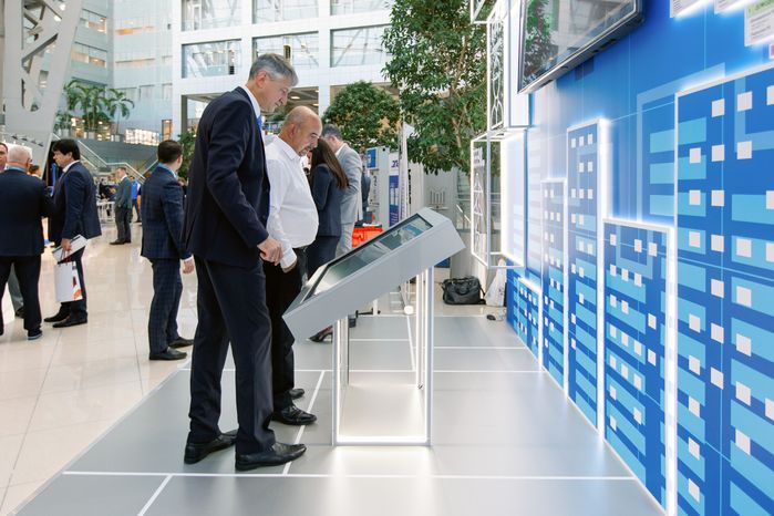Стенд «Мособлэнерго» на выставке техники и современного энергооборудования в Красногорске