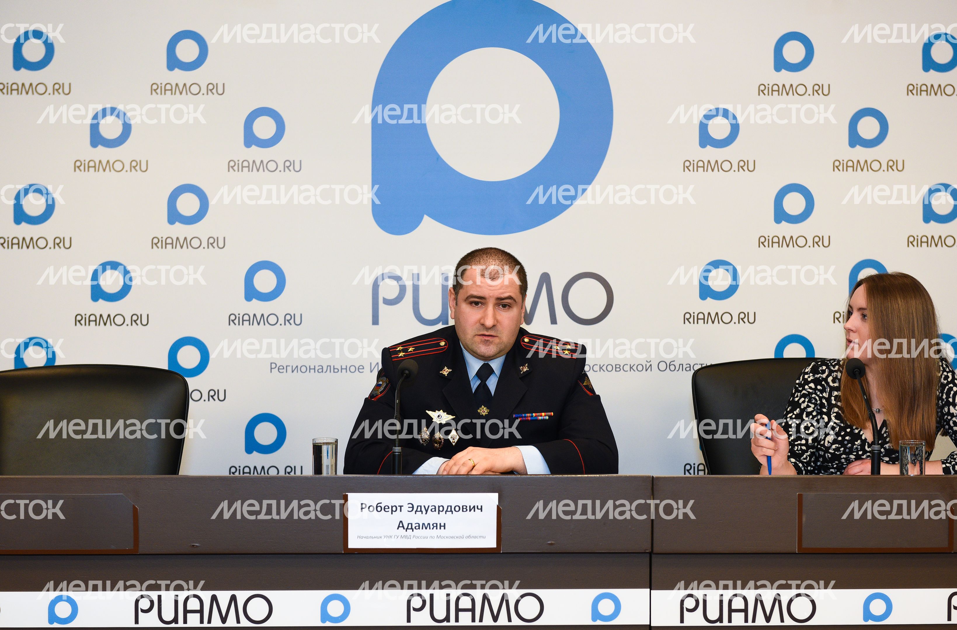 Пресс-конференция начальника УНК ГУ МВД России по Московской области