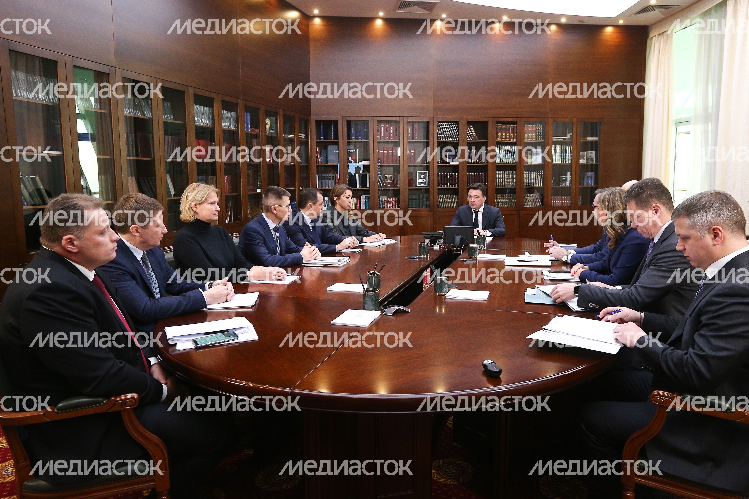 Совещание губернатора Подмосковья с руководящим составом областного Правительства