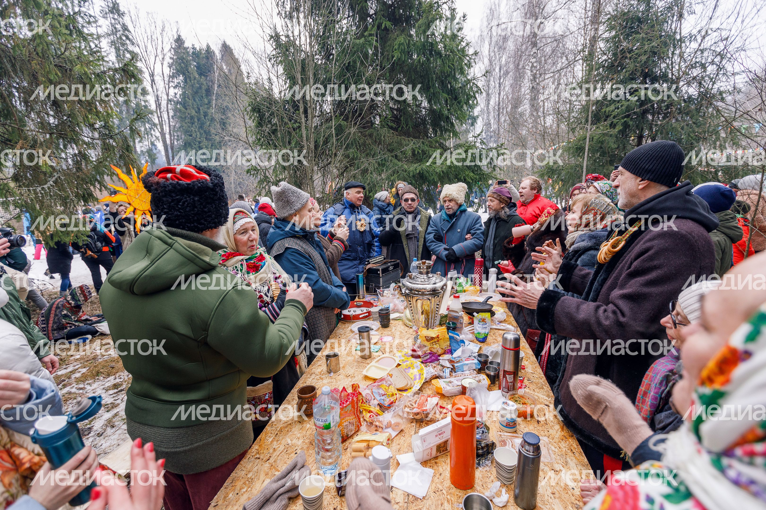 Фольклорный праздник «Бакшевская Масляница» в Пушкинском округе
