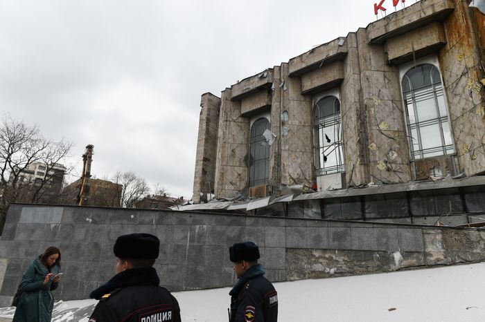 Снос кинотеатра «Соловей» в Москве