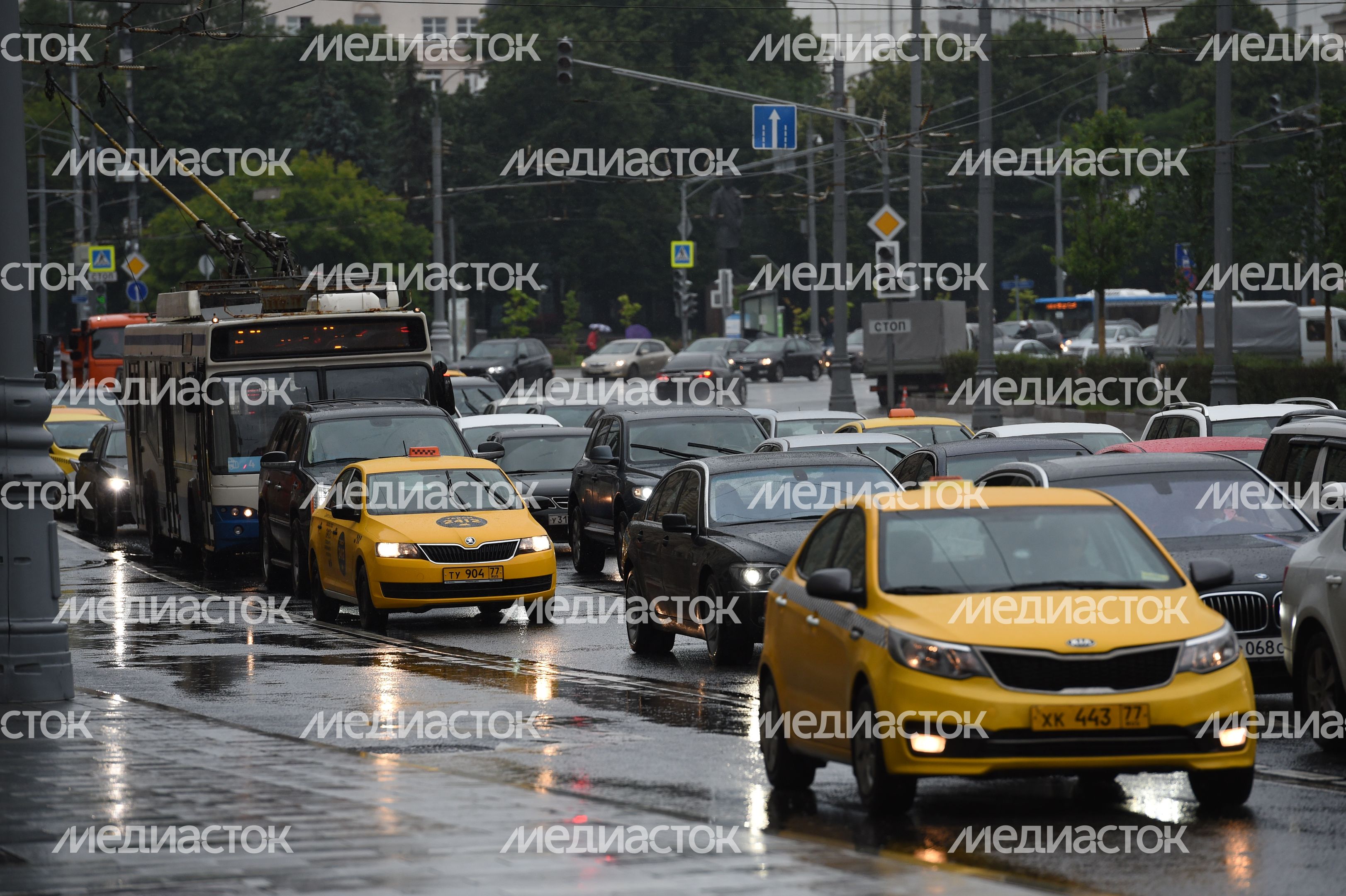 Пробки в Москве